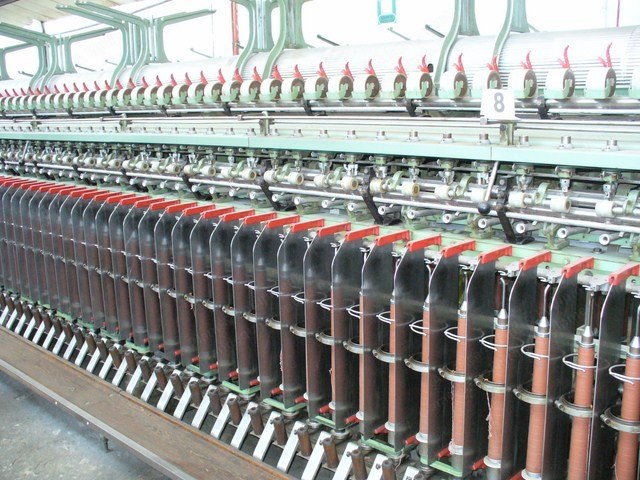 Houget Duesberg Bosson Spinning Machines, 1980/1985, 208 Positions, 80mm Spindle Diameter