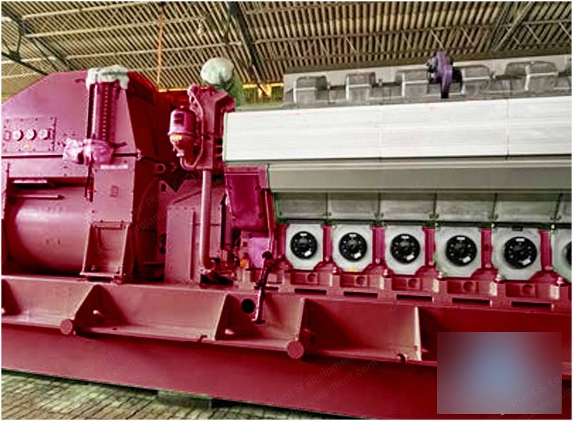 Wartsila, W16V32, 2014, 7680 kW, 60 Hz, 11000 V, Unused