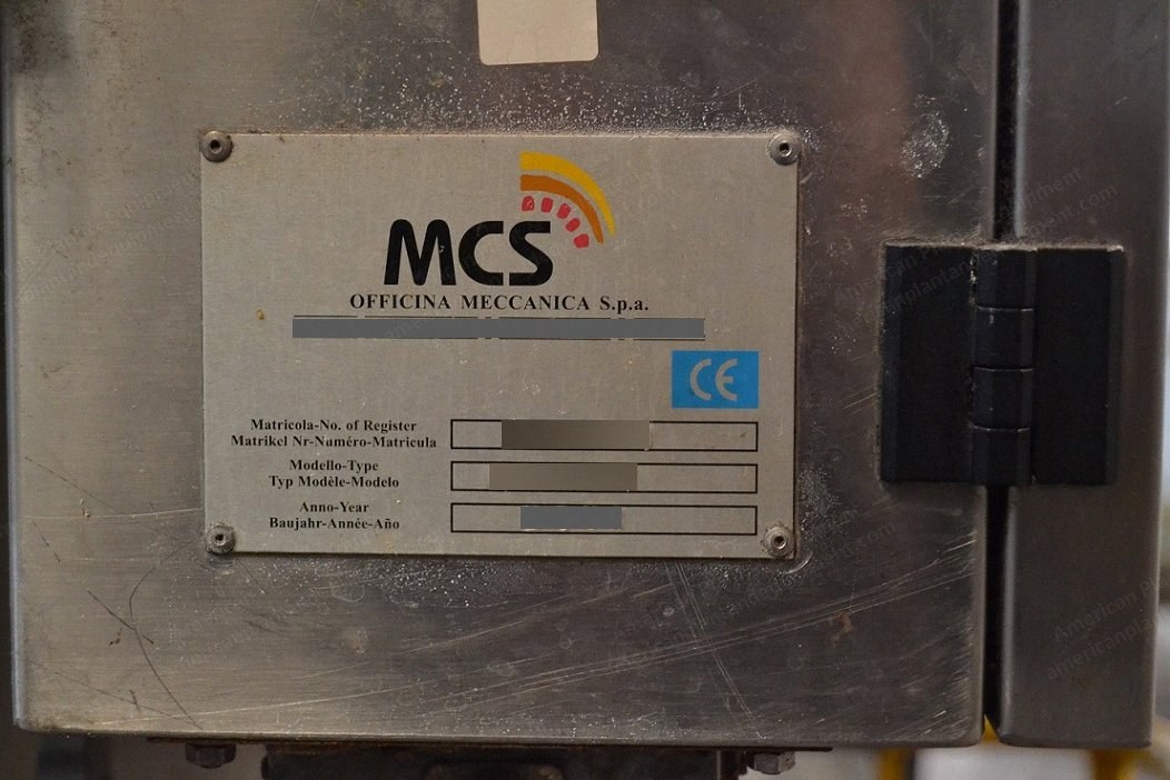MCS, MF-1 HT, 2001, Dyeing Machine, 1 Rope, 150 kgs Capacity