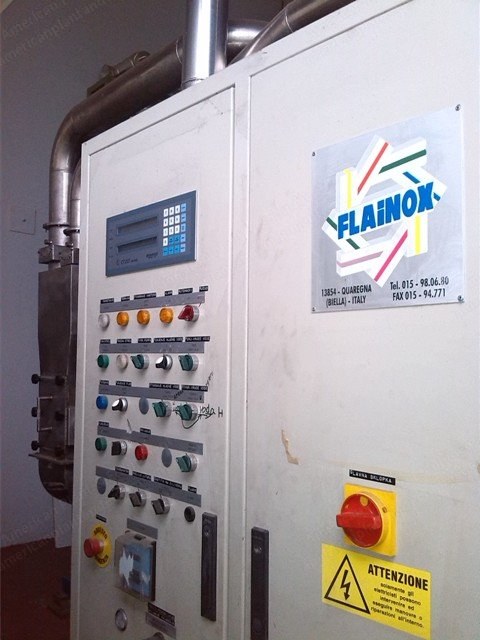 Flainox, Multifinish, 2000, Air Finishing Machine, 3 Ropes, Max. Temp 140C, 1200 Liters
