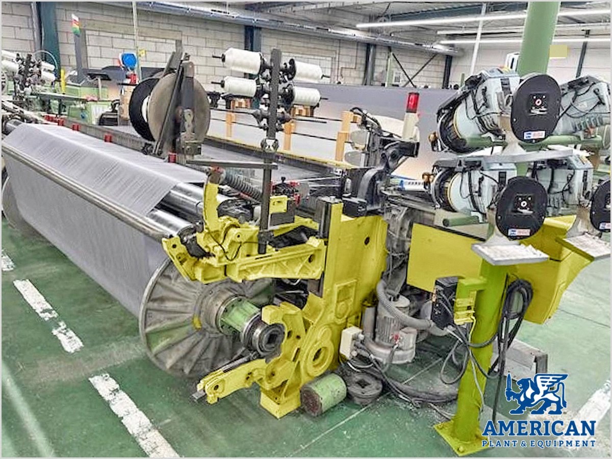 Picanol, Gammax-6-R-300, 2006, Rapier Loom, Working Width 3000mm, 6 Colors, Staubli 2861 Dobby
