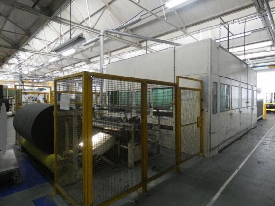 Asselin, Needle Punch Nonwoven Line, 1989, 2100mm Working Width, 360 kg/h Capacity