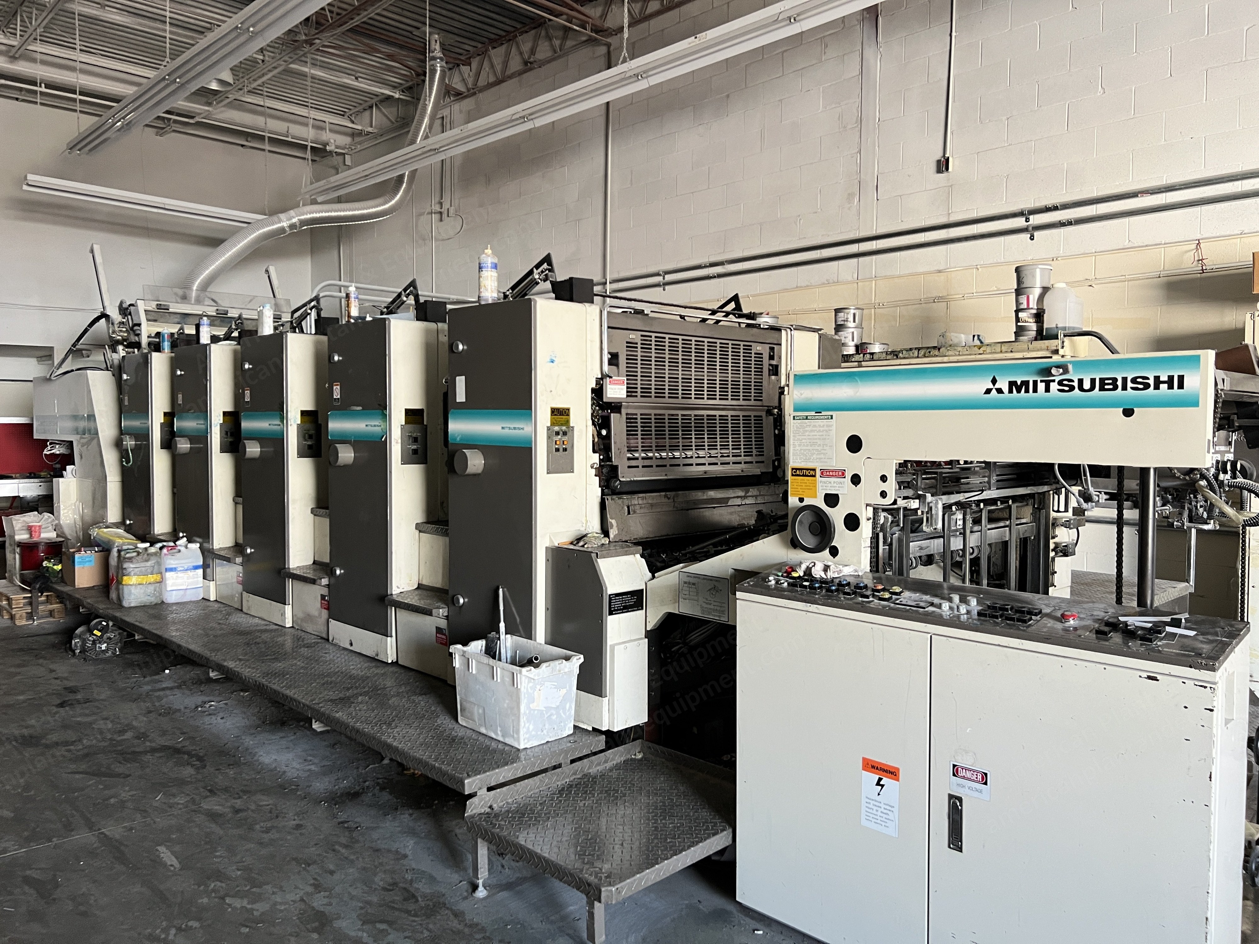 Mitsubishi, 3 H 5, 1998, 5 Colors, 720x1020mm, Offset Press with Coater