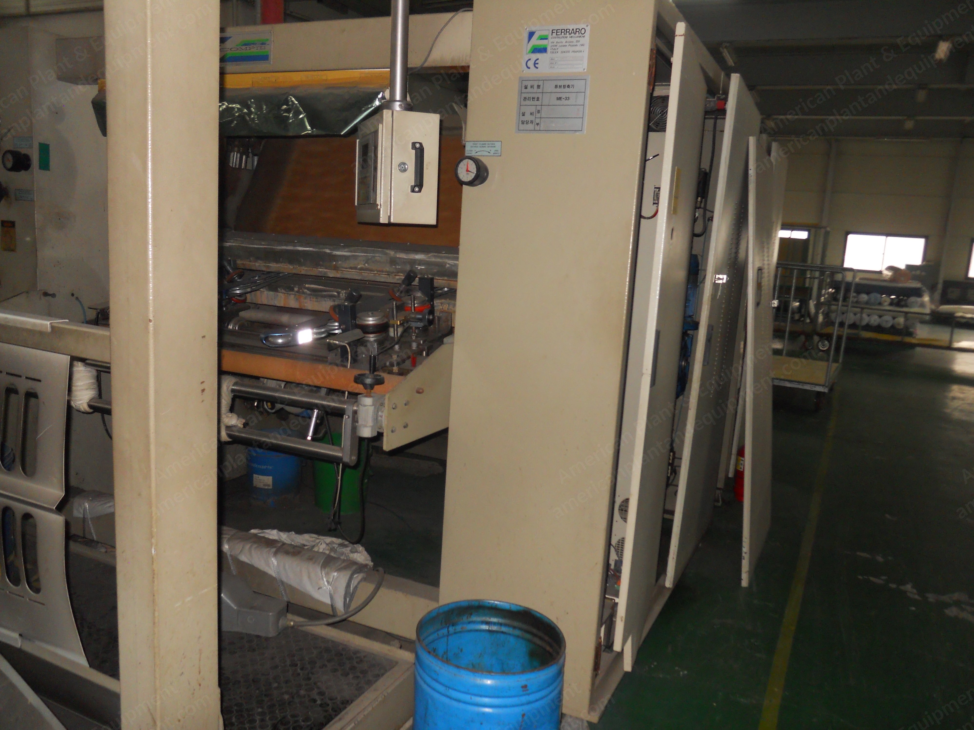 Ferraro, Comptex / FV1500SSF 85, 1998, Tube Compactor, for Knit Fabrics