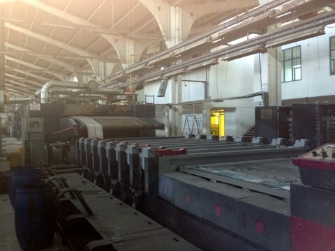 Stork Rotary Screen Printing Machine, 1850mm, 2007, 12 Colors, 3 Chambers, Gas Heated