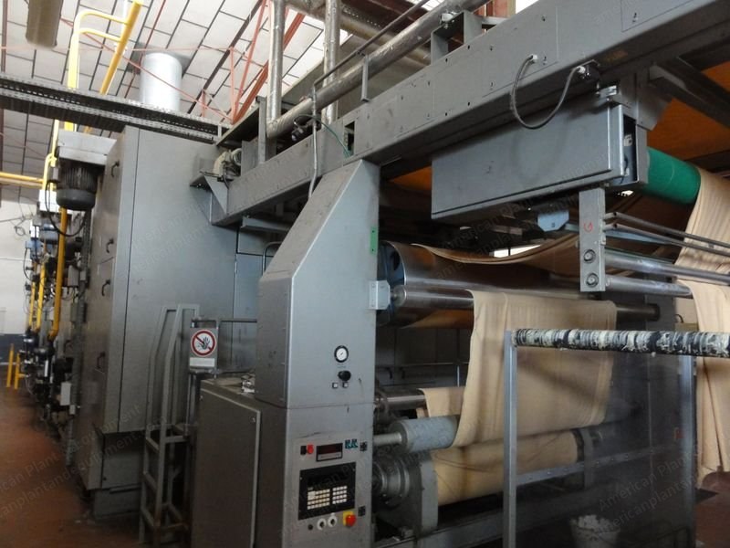 Krantz, Tier, 1996, 2000mm Working Width, Gas Heated, with Bianco Accumulator, Mahlo Weft Straightener, Beta Padder