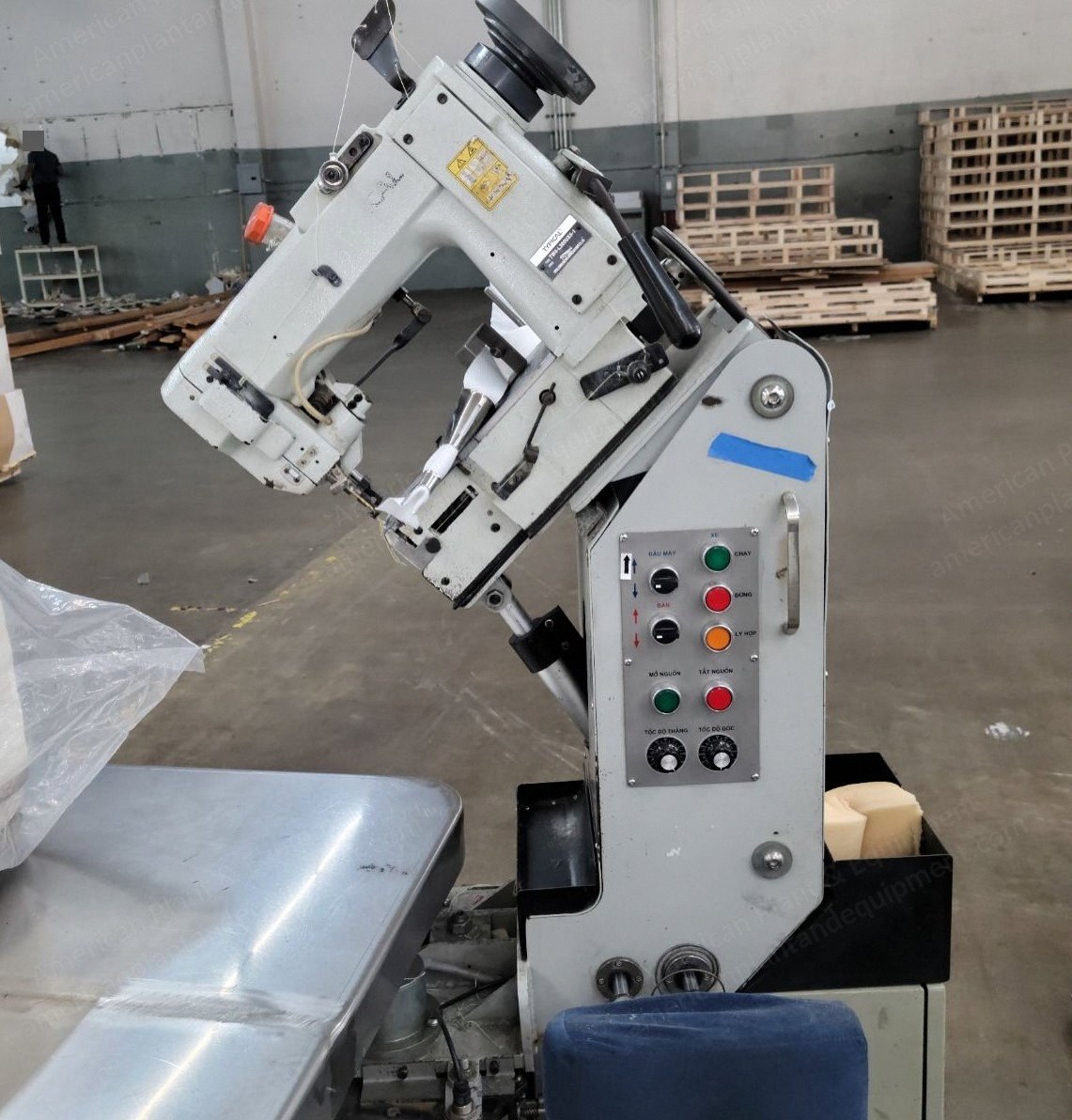 Typical, TW4-L300UX5-1, Tape Edge Machine, Table 65" x 84", Mattress Height 16"