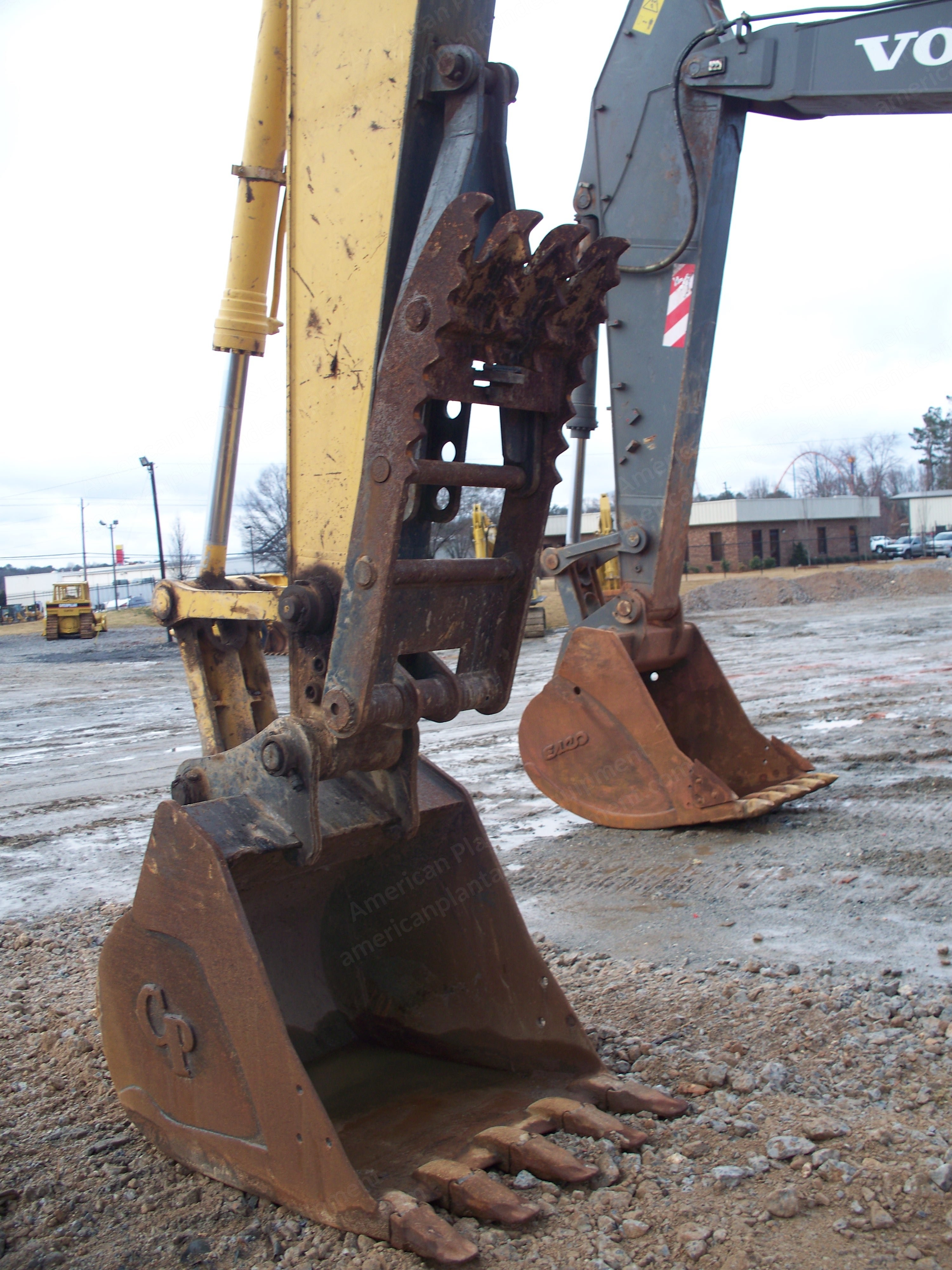 Komatsu, PC 200-7, 2004, Hydraulic Excavator, Manual Thumb, Cab with Heat and AC