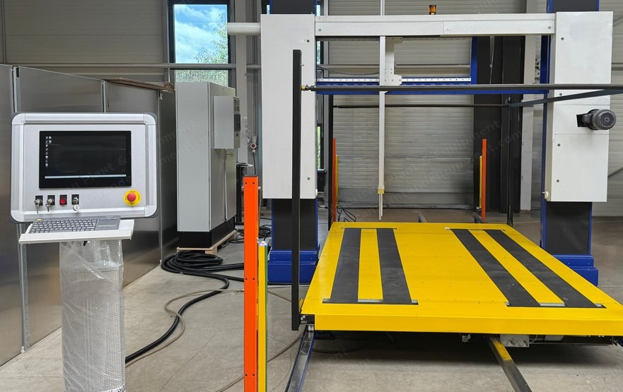 Albrecht Baumer, OFS-202-222, Horizontal CNC Contour Cutting Machine, 2200mm Cutting Width, 2200mm Cutting Length, 1500mm Cutting Height