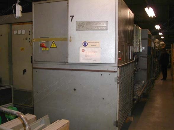 Suessen, Parafil PL-2000-3, 1983, Hollow Spindle Spinning Machine, 70 Spindles