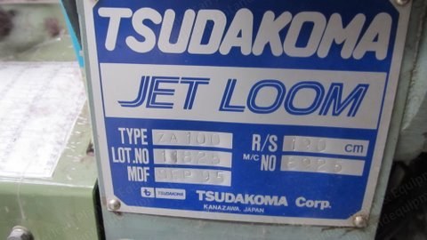 Tsudakoma, ZA 100 / ZA 101, Air Jet Cam Looms, 1900mm, 2/4 Colors