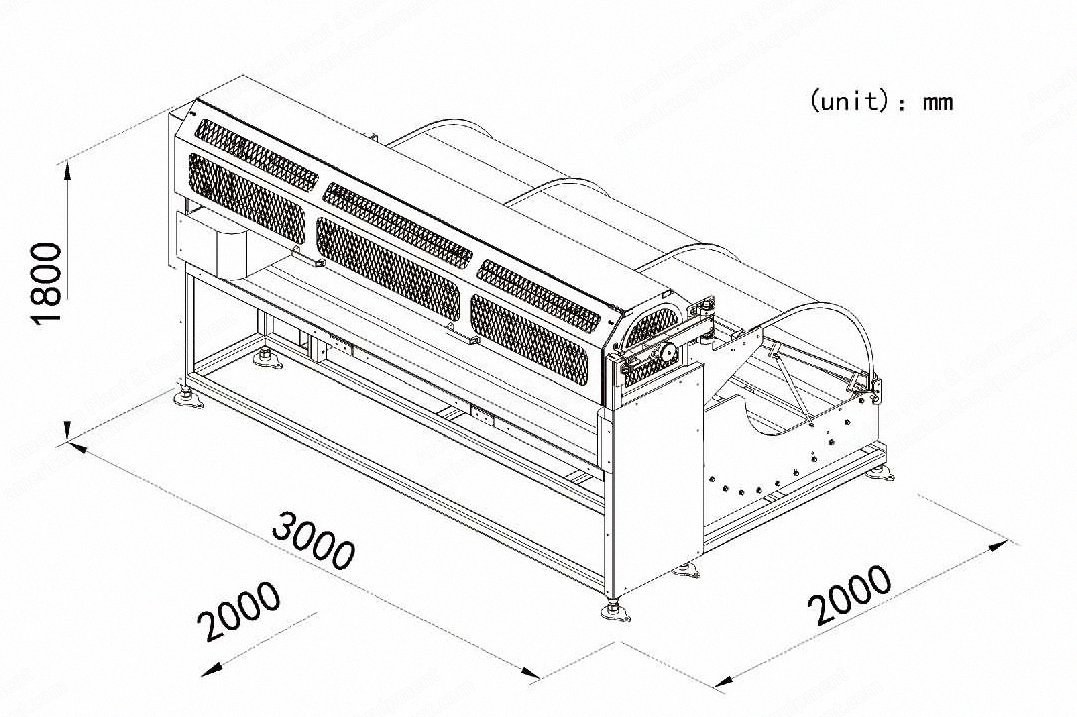 NovaStar, SB283, Pocket Coil Innerspring Unroller, 1 to 2 min/unit Speed, Max 850mm Roll Diameter, 1.1kW
