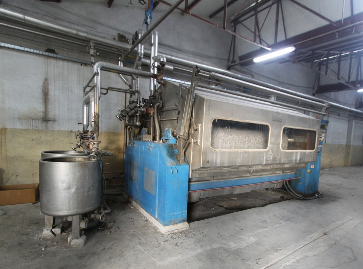 MCS, Maxi Jigger 3400, 1989, Working Width 3200mm, Roller Width 3400mm, Max Temp 98C