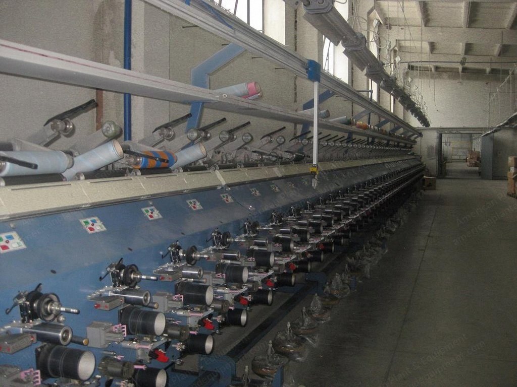 SSM, Fadis, Obem, Complete Dyehouse Yarn Processing Line, Winding, Steaming, Twisting and Packing
