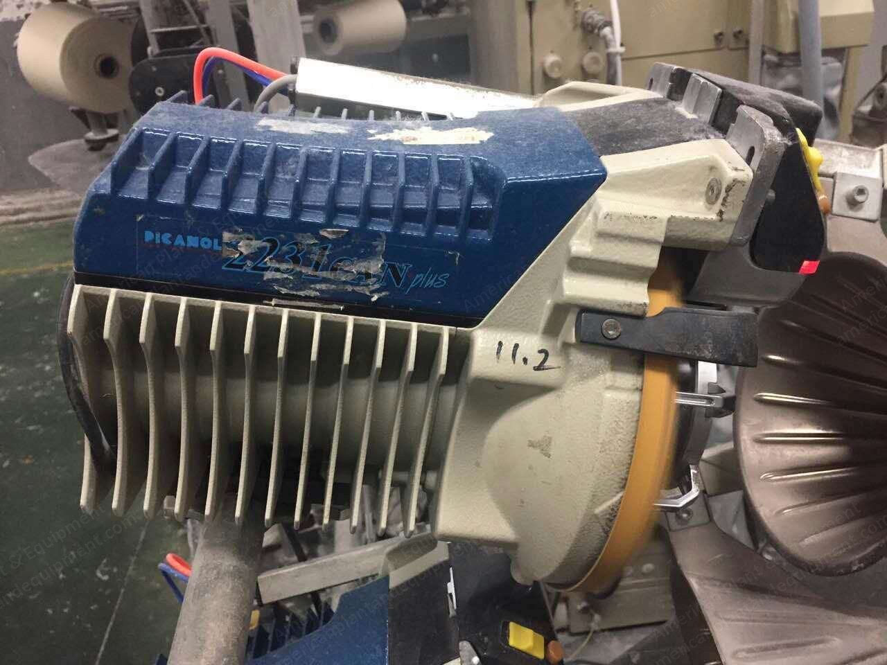 Picanol, OMP800-F-2-R, 2006, 2200mm Width, 2 Nozzles, 8 Frames, 1661 Dobby