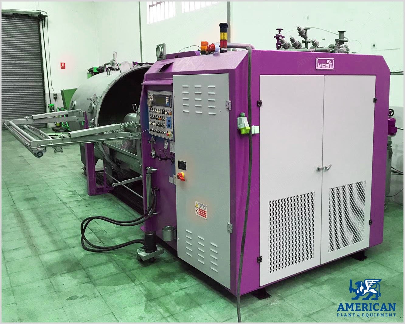 MCS, Comby-Jigger JP70, 2003, High Temperature 144C, Roller Width 2000mm, Fabric Diameter 1100mm