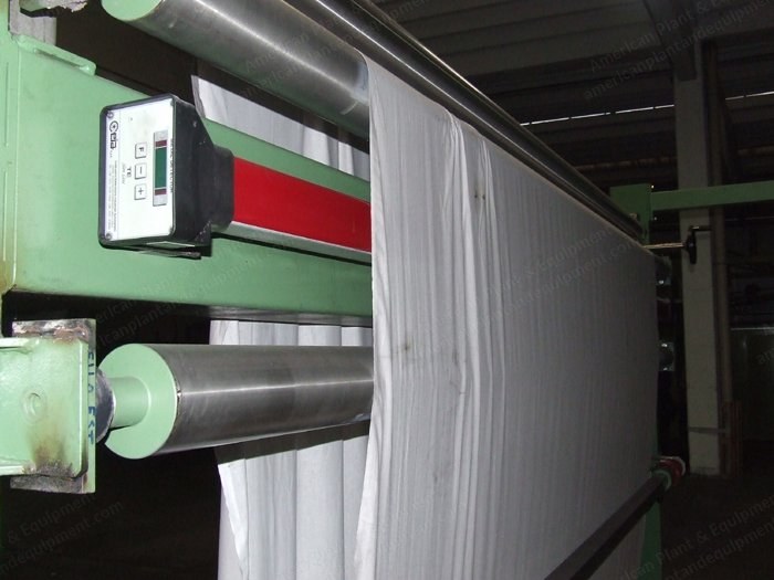 Beta, Calender for Woven Fabrics, 2004, 3600mm Working Width, 3 Bowls, 100 Tons
