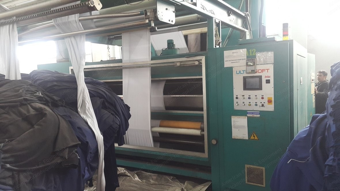 Lafer, Ultrasoft, 2003, Brushing Machine, 2200mm Width, For Knit Fabric