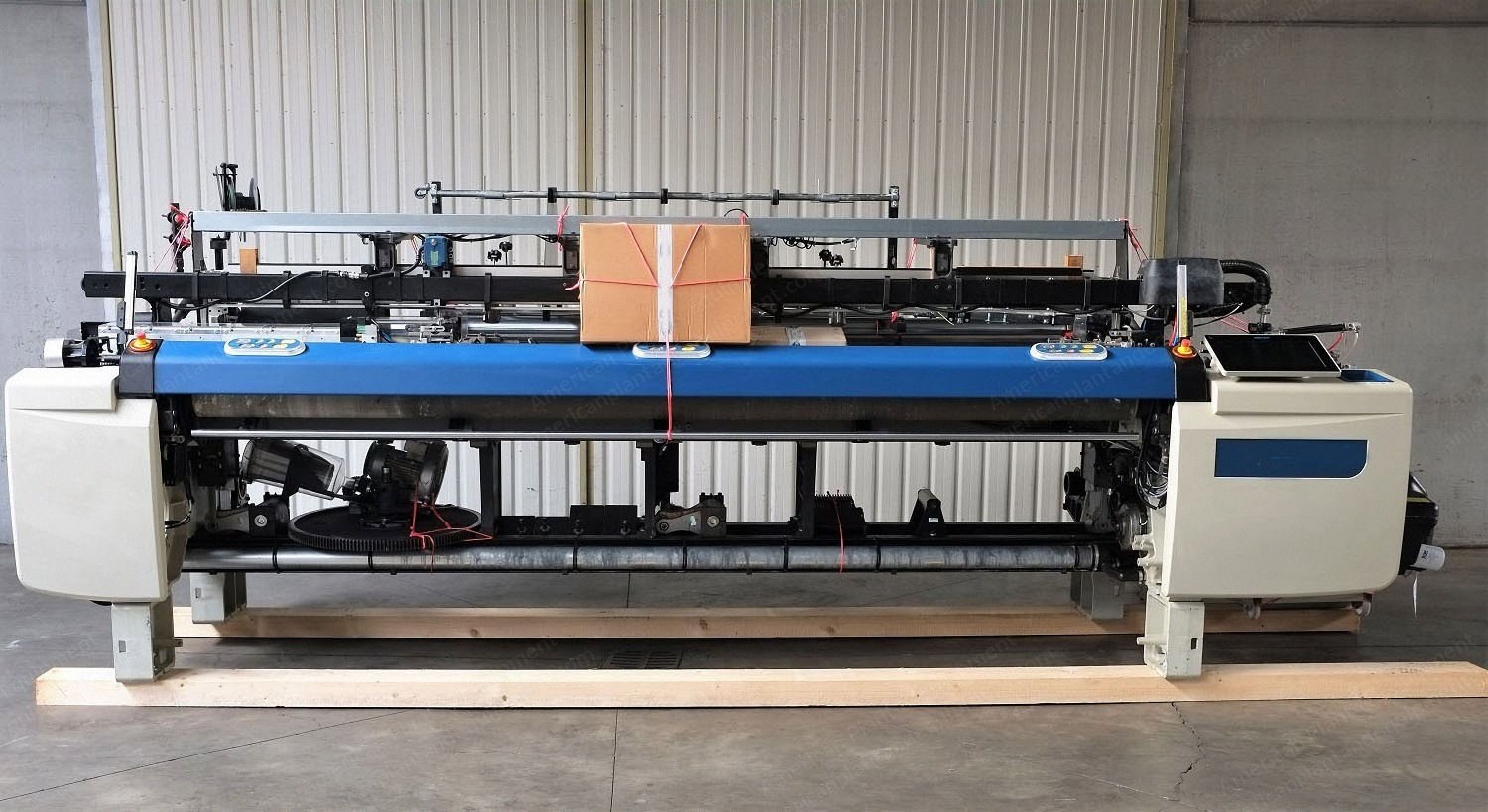 Picanol, Omniplus-I (ABB0110-F-4-R-340), 2020, Air Jet Weaving Loom, 3400mm Working Width, 4 Colors, Staubli S3260 Dobby