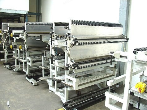 Ghezzi & Annoni, RS 90 PR, 2000, 3300mm Working Width, Razor-Blade Cutting System