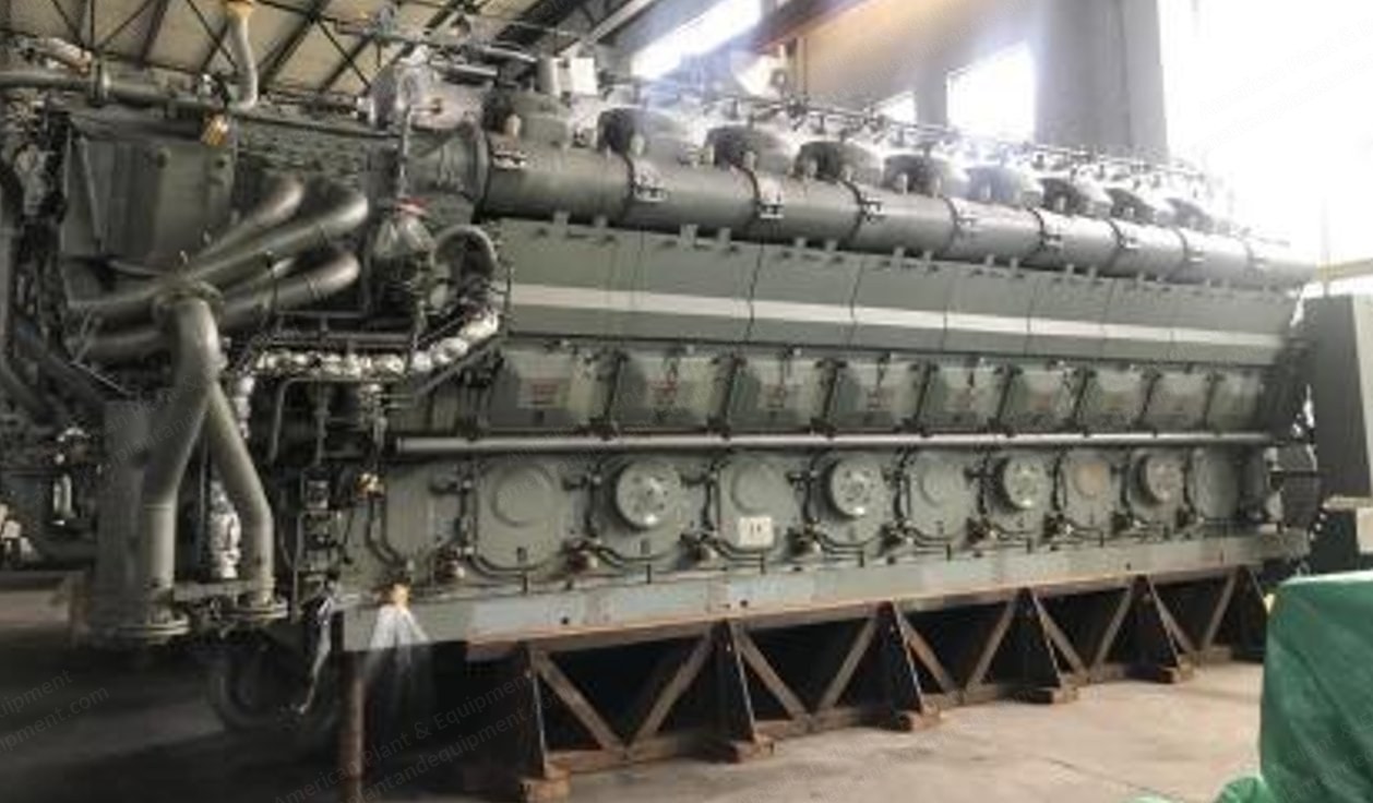MAN B&W, 18V32/40 CD, 2014, 108 MW, 50Hz, 11kV, 10324kVA Hyundai Alternator