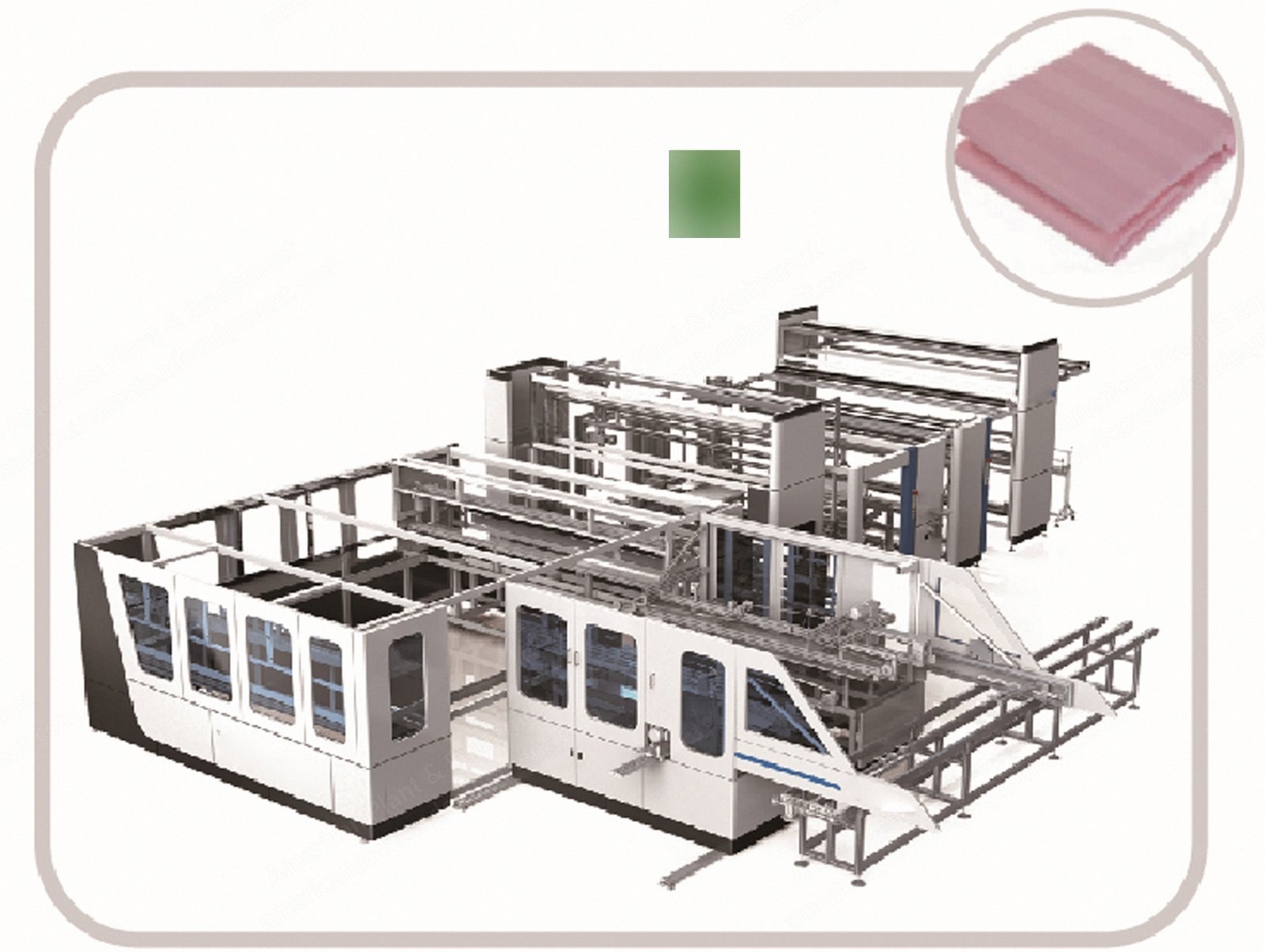 NovaStar, BW183, New, 250 Pieces per Hour, 15000x9000x3000mm