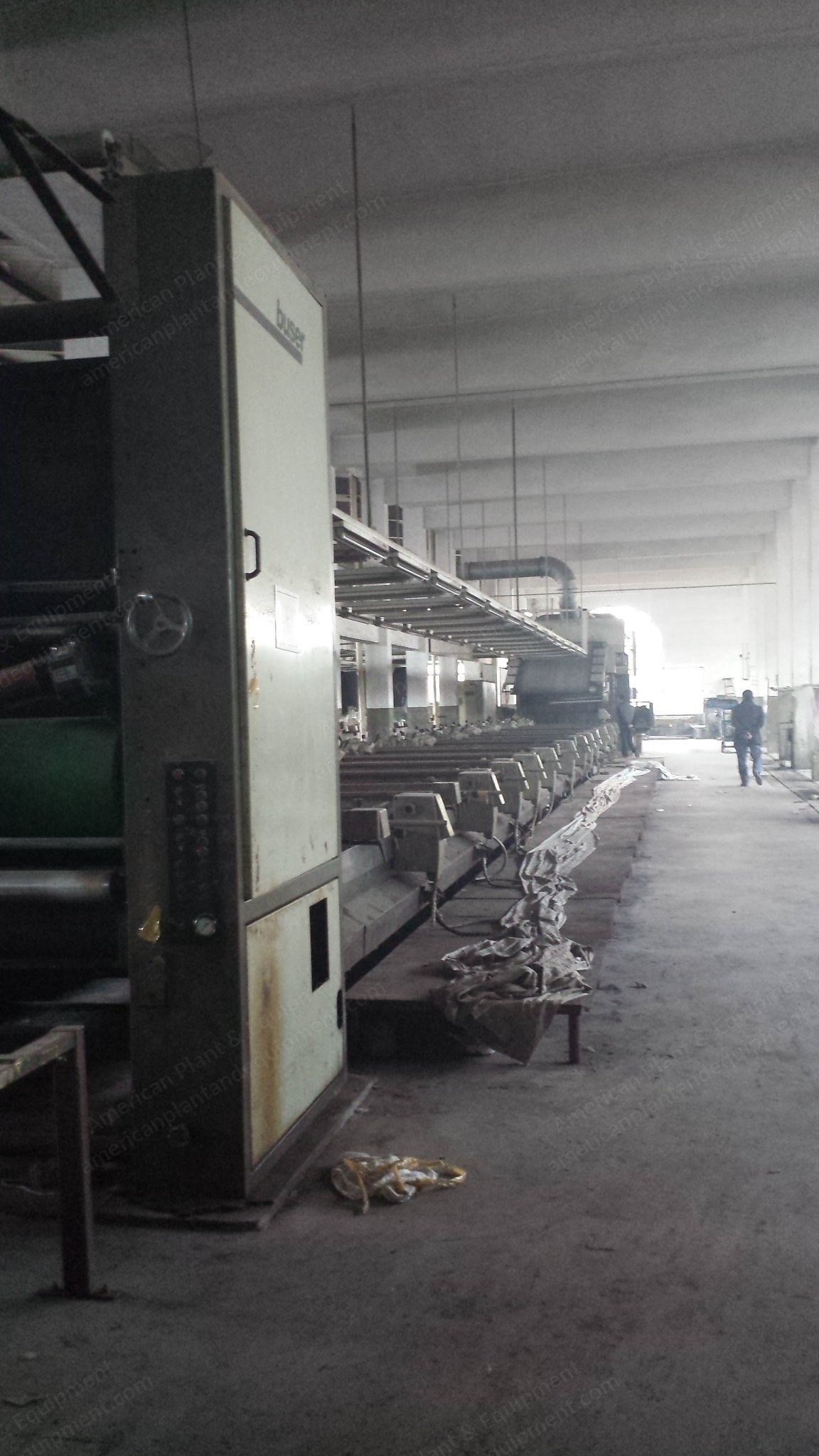Buser, Flat Printing Machine, 2004, 12 Colors, 1600mm Printing Width, Steam Dryer