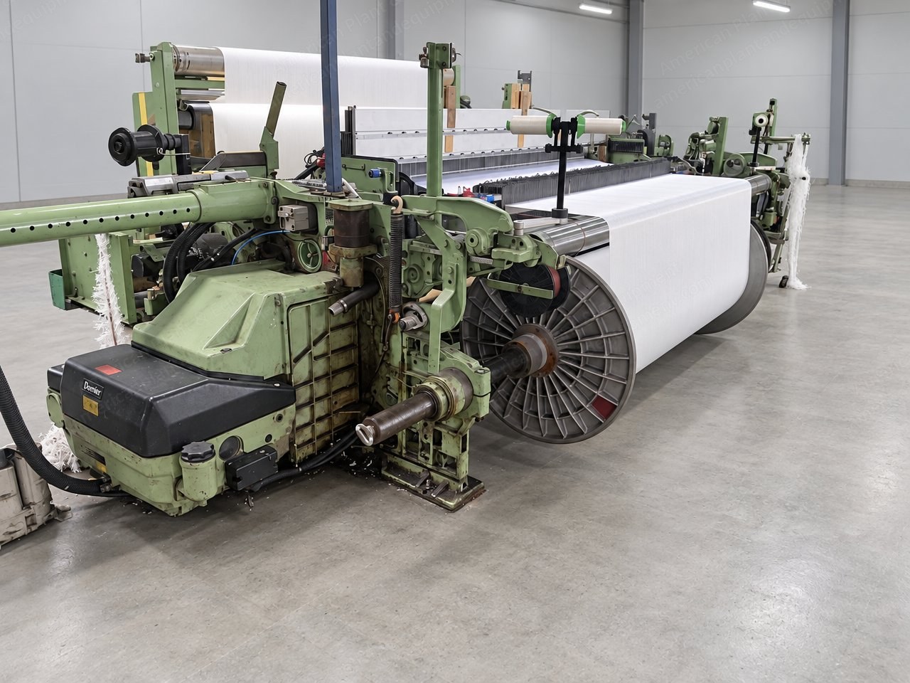 Dornier, PTV 8/S, 2002, Rapier Looms, 2,300 mm Working Width, 8 Colors, Staubli 2861/2 Dobby, 20 Levers, 2 Units