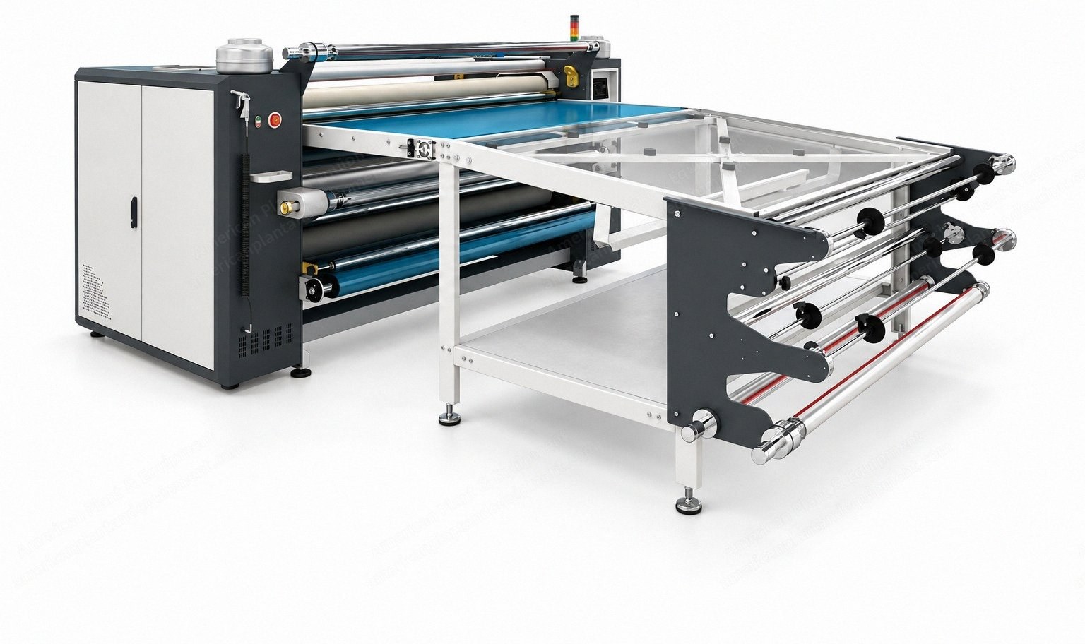NovaStar, GN163, New, Sublimation Transfer Calender, 1,900 mm Working Width, 400 mm Cylinder, Piece and Roll-to-Roll
