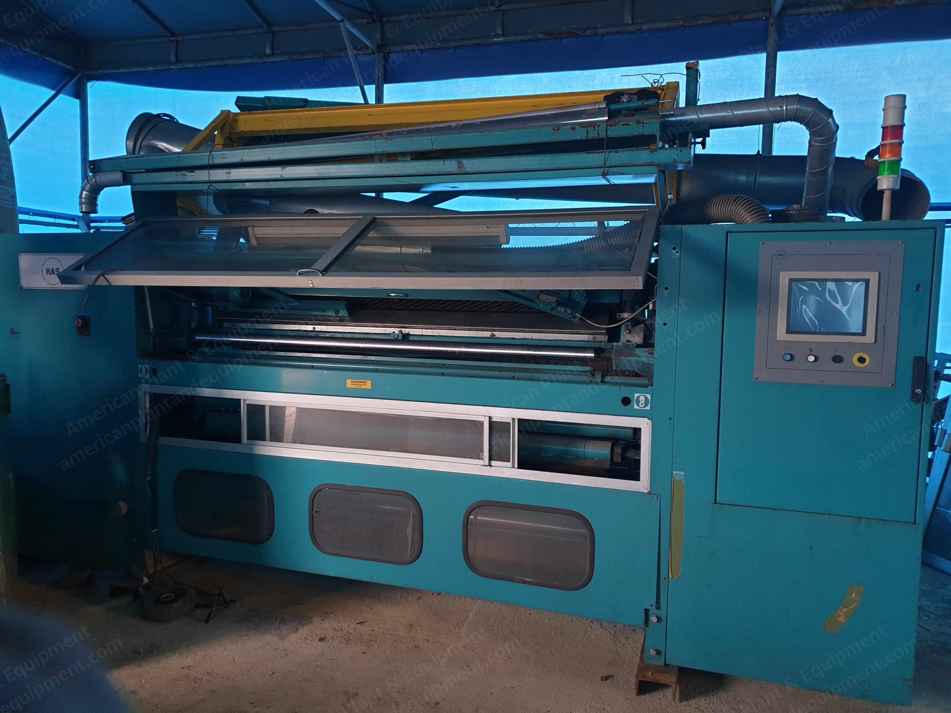Has (Lafer), Single Shearing Machine, 2000, Working Width 1950mm, 18 Spirals
