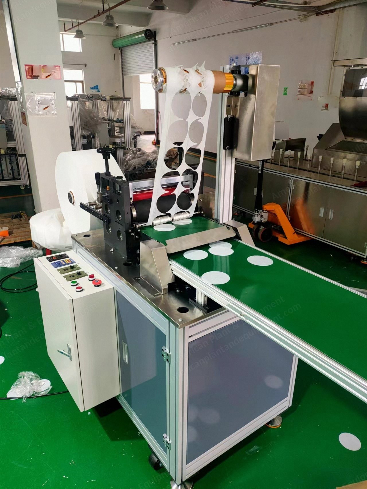 NovaStar, DT155, Automatic Die Cutting Machine, Roll Width 350mm, 440 Pieces per Minute, 220V