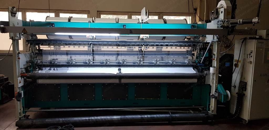 Karl Mayer, HKS-3 / HKS-4, 2011 to 2014, Raschel Knitting Machines, 130 to 186 Inches, 28 Gauge