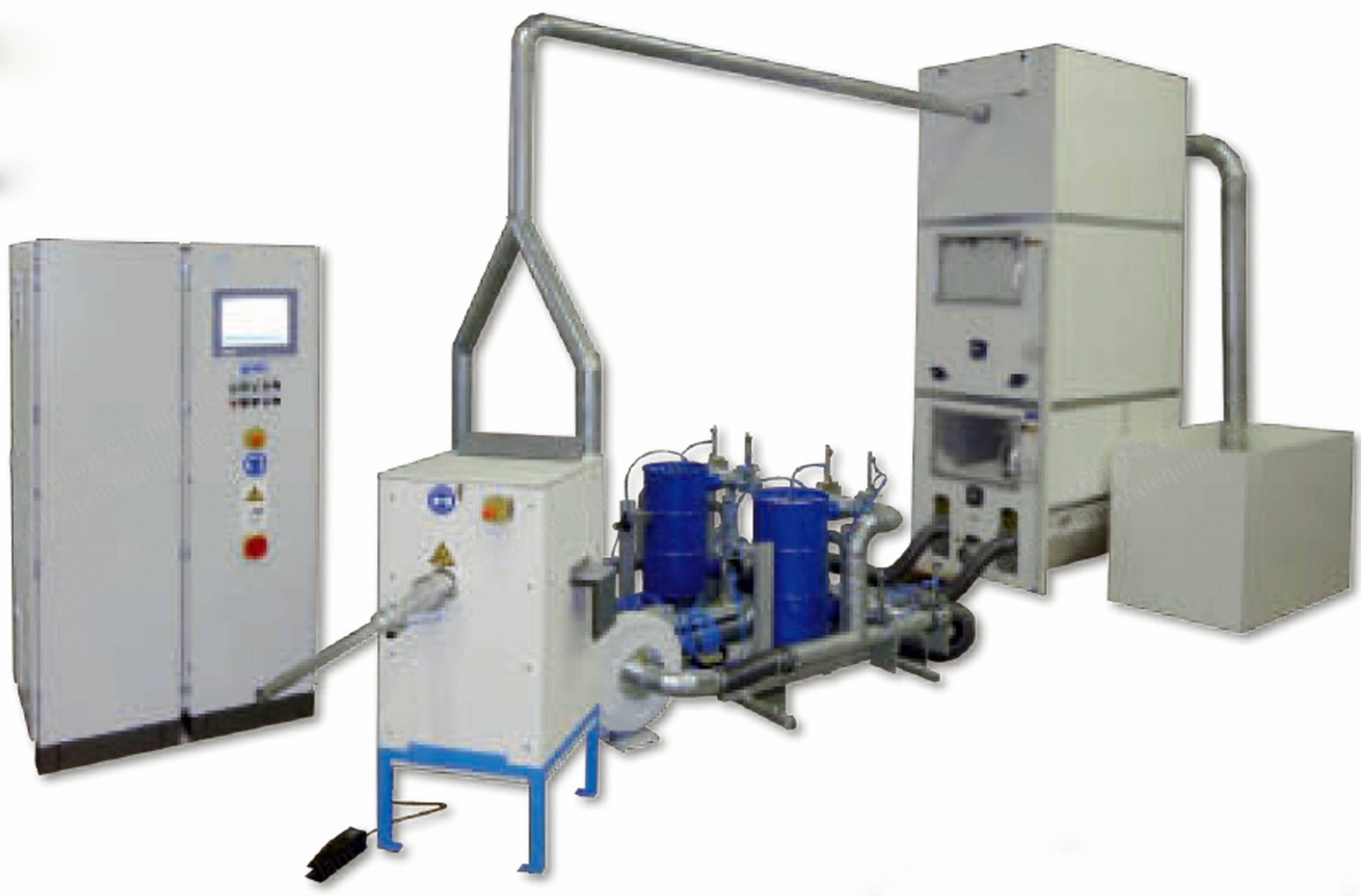 Grauff, FZR-15/20, Semi-Automatic Pillow Filling Line, 9 m3 Capacity, 1500x2000mm Working Area