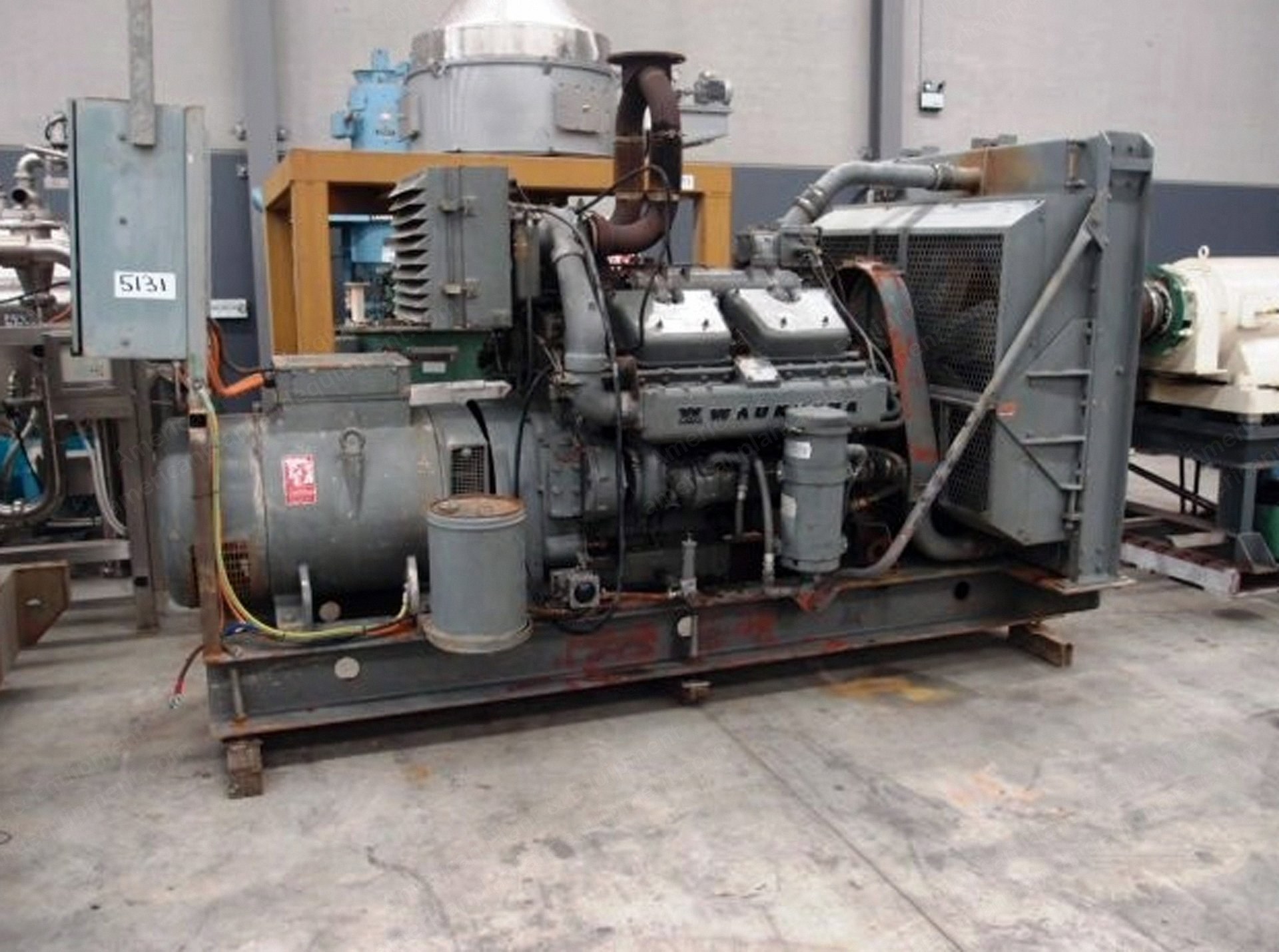 Waukesha, H1077DSTU, 1972, 325kVA, 50Hz, 240/415V, Diesel Generator