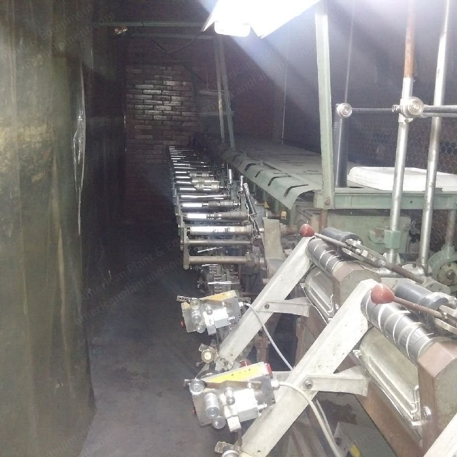 Giesse, AC-97, 1998, Chenille Machine, 32 Positions, with Winder, Yarn Clearer System