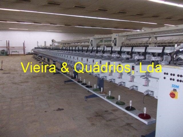 SSM, PWF 1 Preciflex, 1999, 60 Spindles, 8" Exit Cylindrical, 360mm Gauge