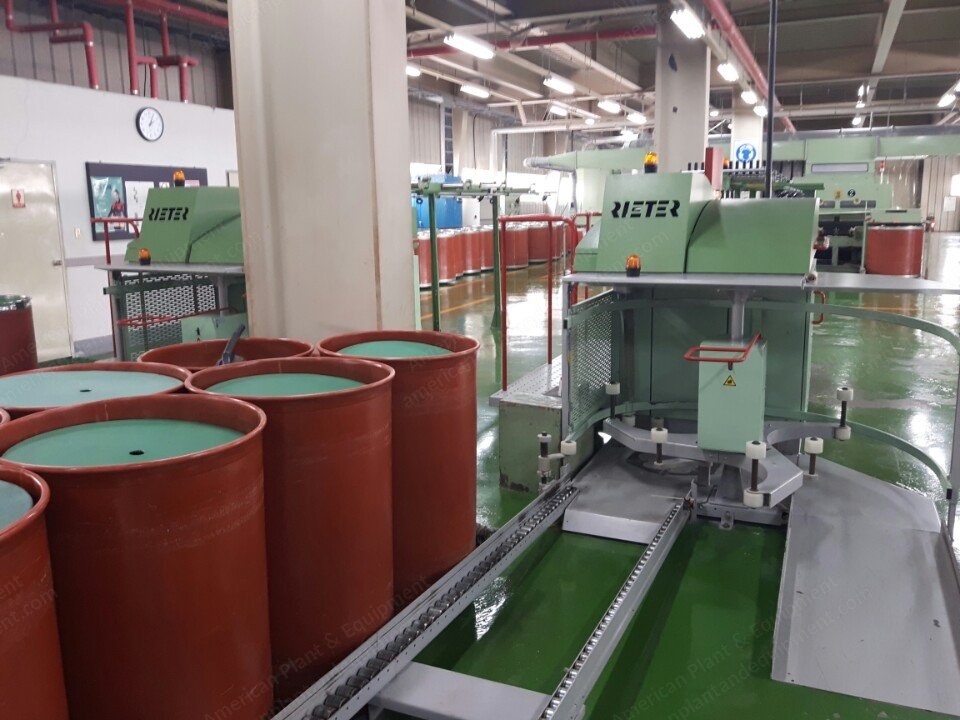 Rieter, RSB-D30, 2001/2002, Draw Frame, with Auto-Leveler, Auto Can-Changer, 20x45" / 20x42" Can Size