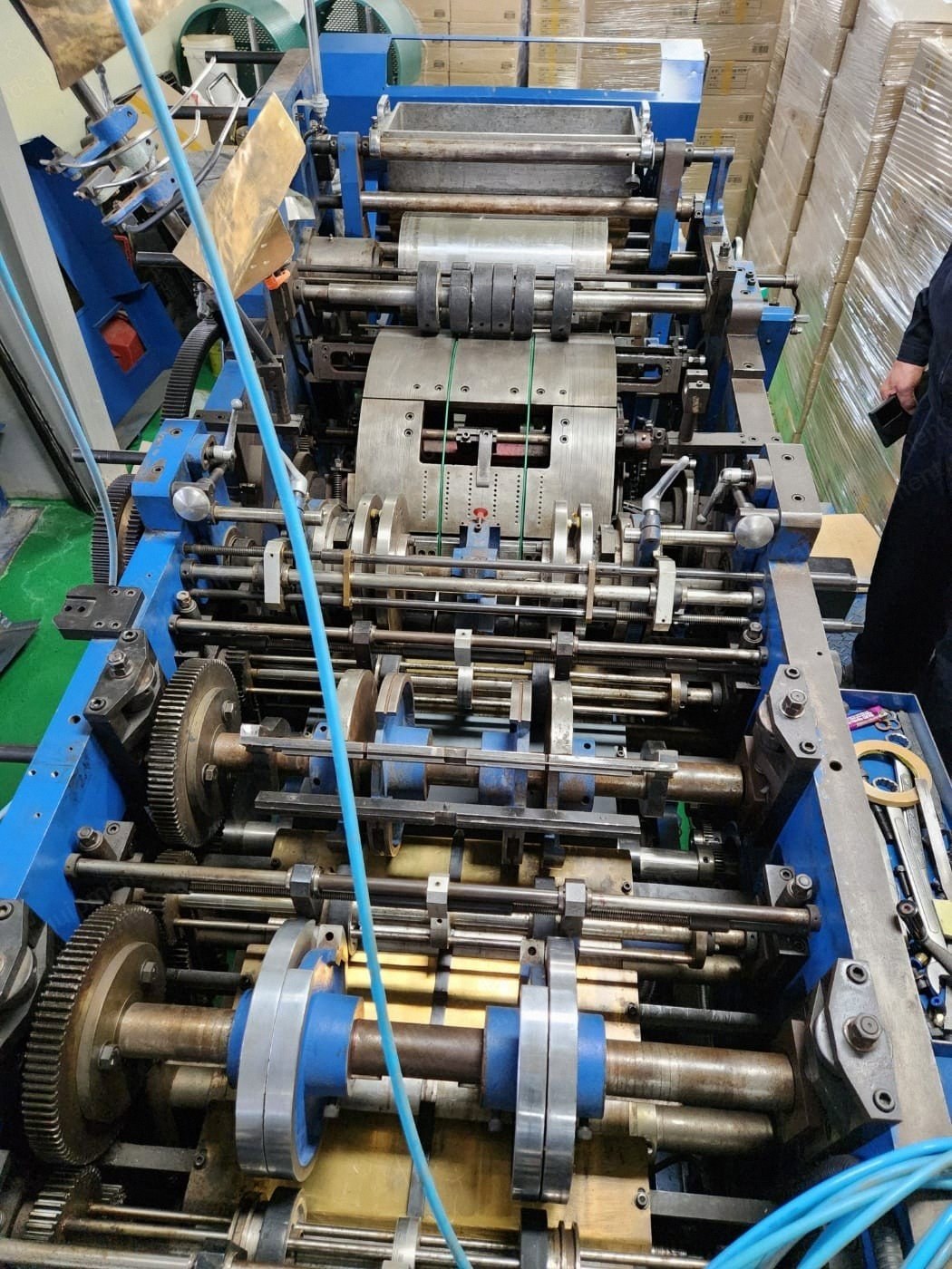 New Pack, NP50 THM II, 1996, Paper Bag Manufacturing Machine, Width 1260mm, Sheet-Fed, 6000 Bags/Hour