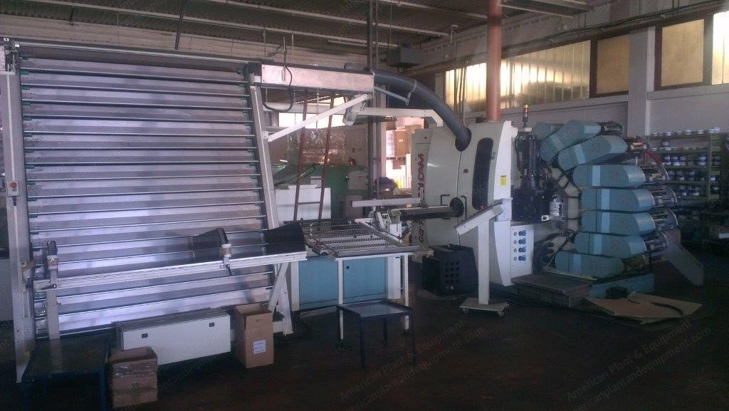 Van Dam, CQ3708, 2010, 8 Colors, 600 Cups Per Minute, Dry Offset Printing