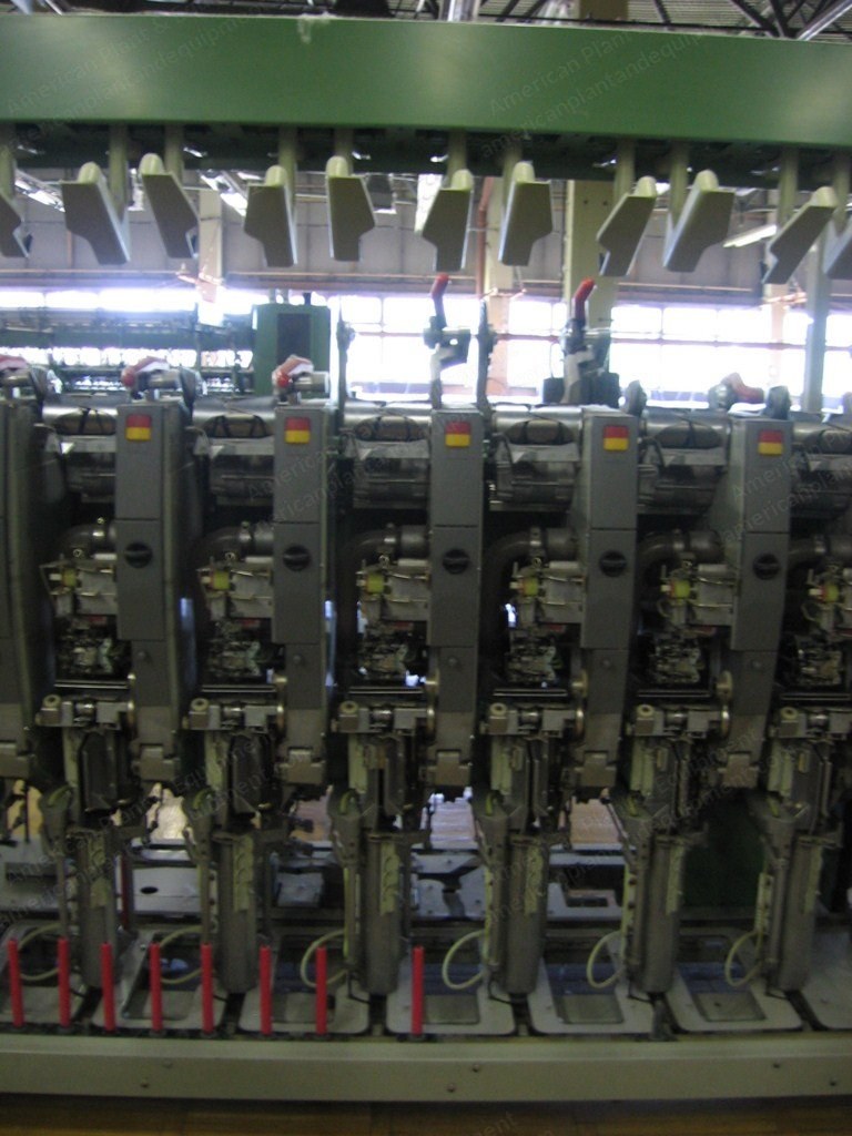 Rieter, G-33, 1998, Ring Spinning Frame, 1056 Spindles, 40mm Ring Diameter, Auto-Doffing, Linked to Schlafhorst Autoconer 238