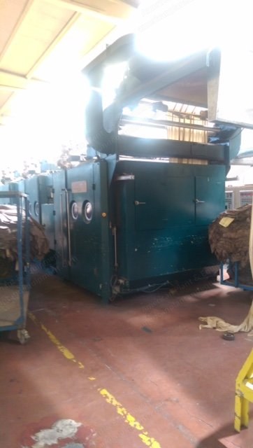 Anglade, TMS.22.T, 2000, Continuous Tumbler Drier, 2200mm Working Width, 3 Chambers, Oil Heated