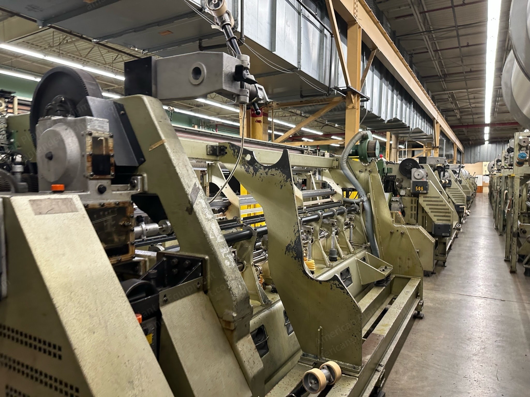 Karl Mayer, HKS2-1, Tricot Machine, Gauge 32, 130 Inches Width