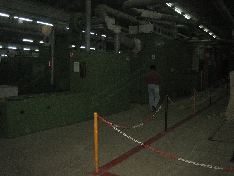 Rieter, Ring Spinning Plant with Winders, 1994 to 2003, 20x G30 Ring Frames, 16x C51 Cards, 6x Winders