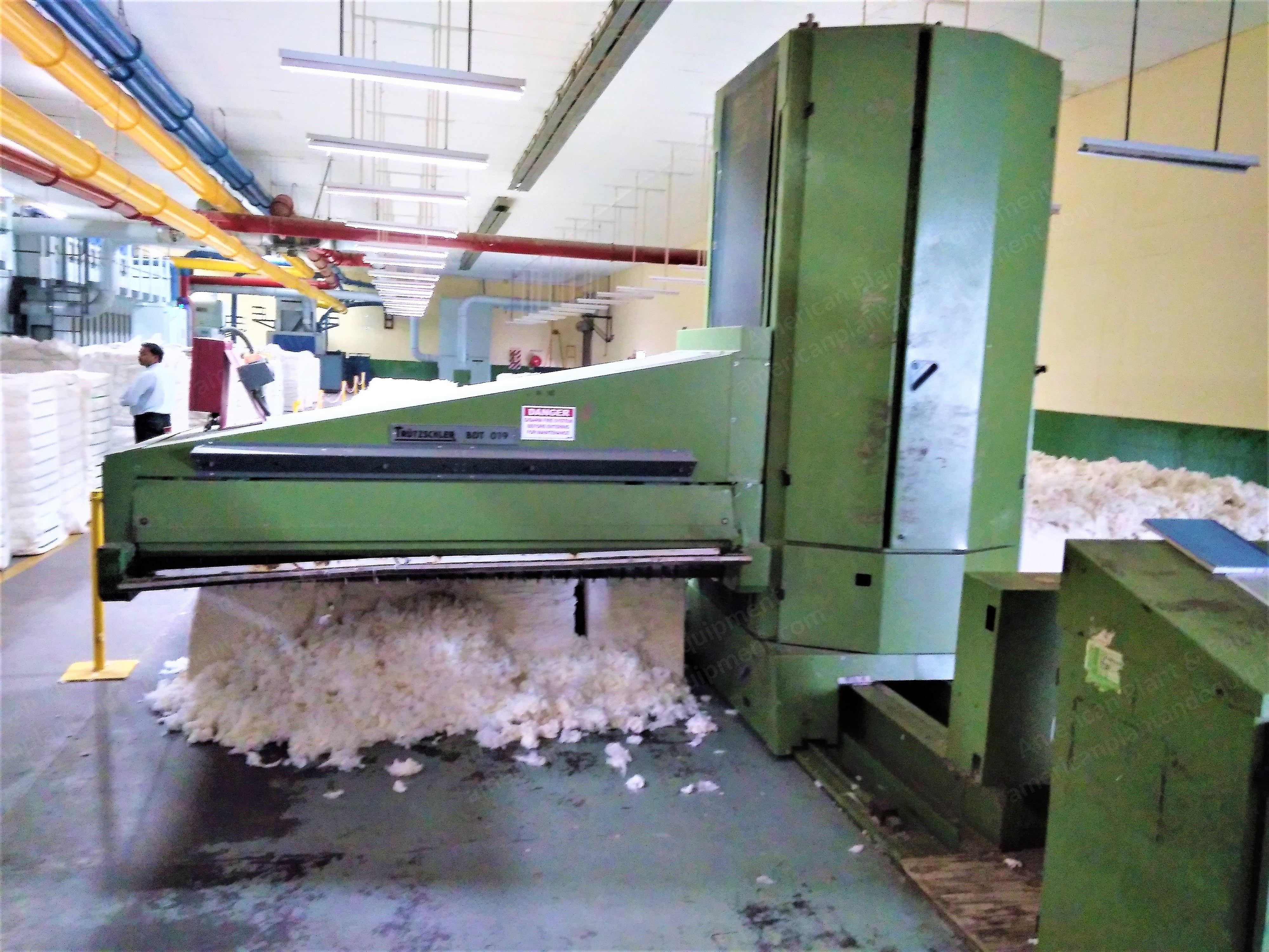 Trutzschler, Blendomat, 1998, 1700mm Suction Arm, 35m Laydown Length