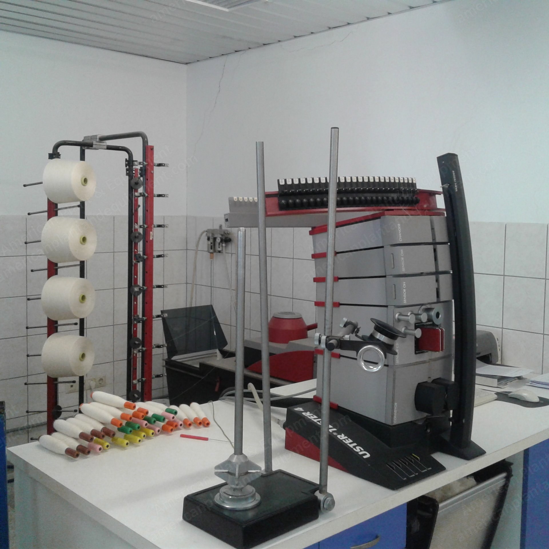 Uster, UT4 SX, 2003, Evenness Tester, with Sensor CS, Sensor OM, Sensor OH