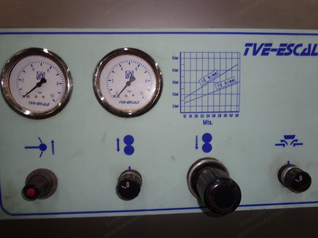 TVE-Escala, Washing Machine, 2001, 3200mm Roller Width, 1 Chamber, 15m Capacity
