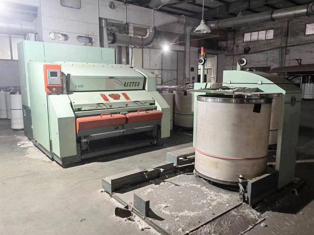 Rieter, C601, 2011, Carding Machines