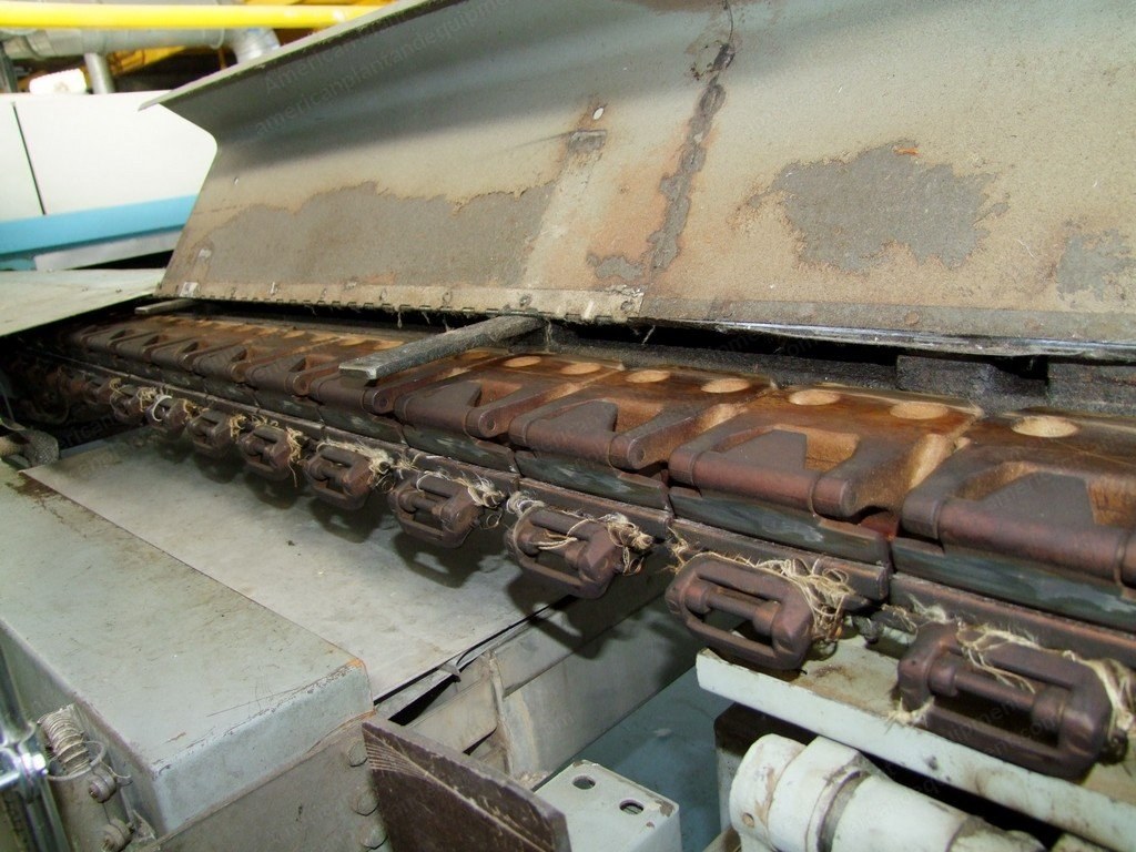Bruckner, 1993, 3600mm Width, 8 Chambers, Gas Heated, Pin and Clip Chain