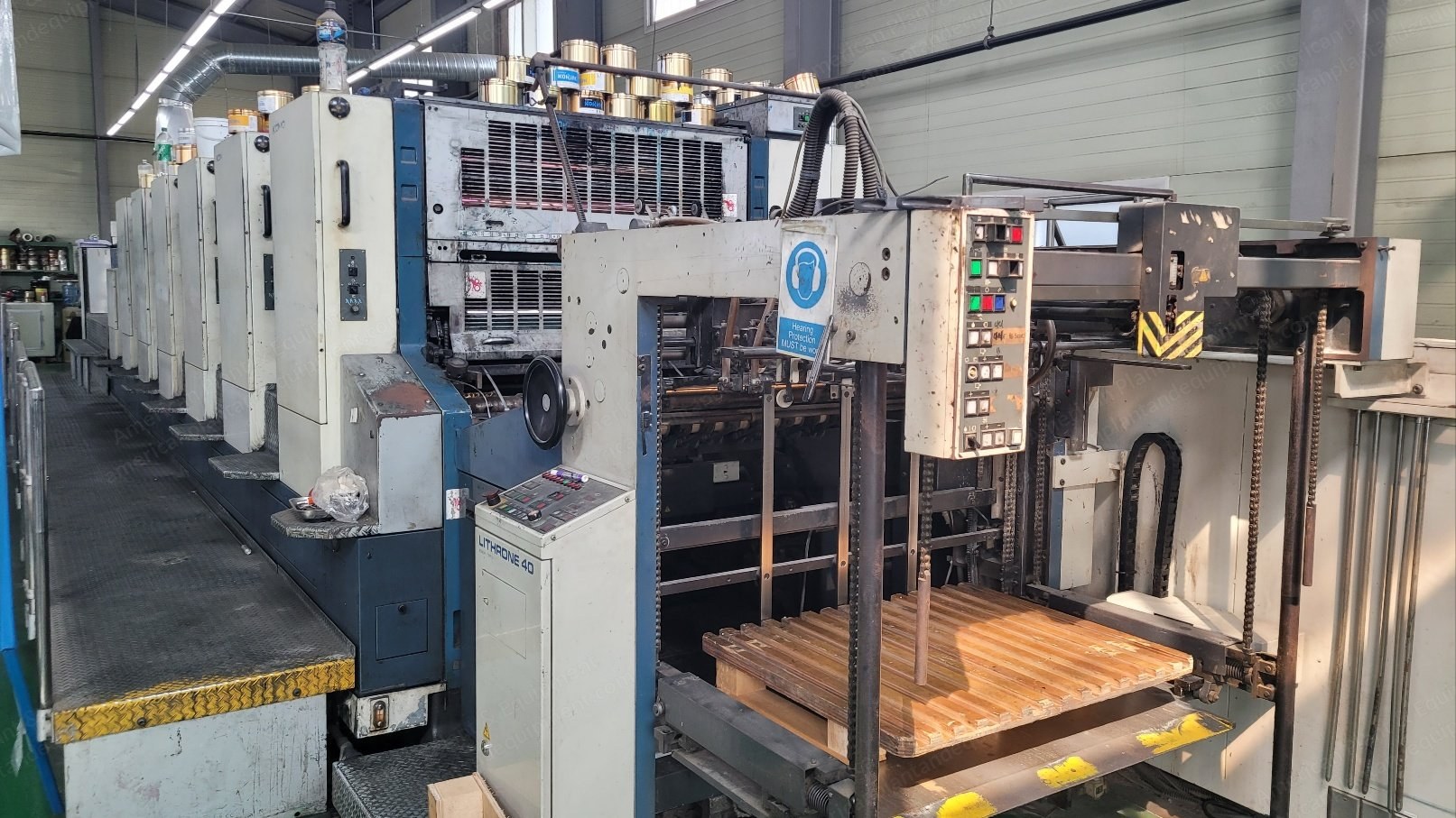Komori, L640+LX, 1997, 6 Colors, 720x1030mm, Extended Delivery