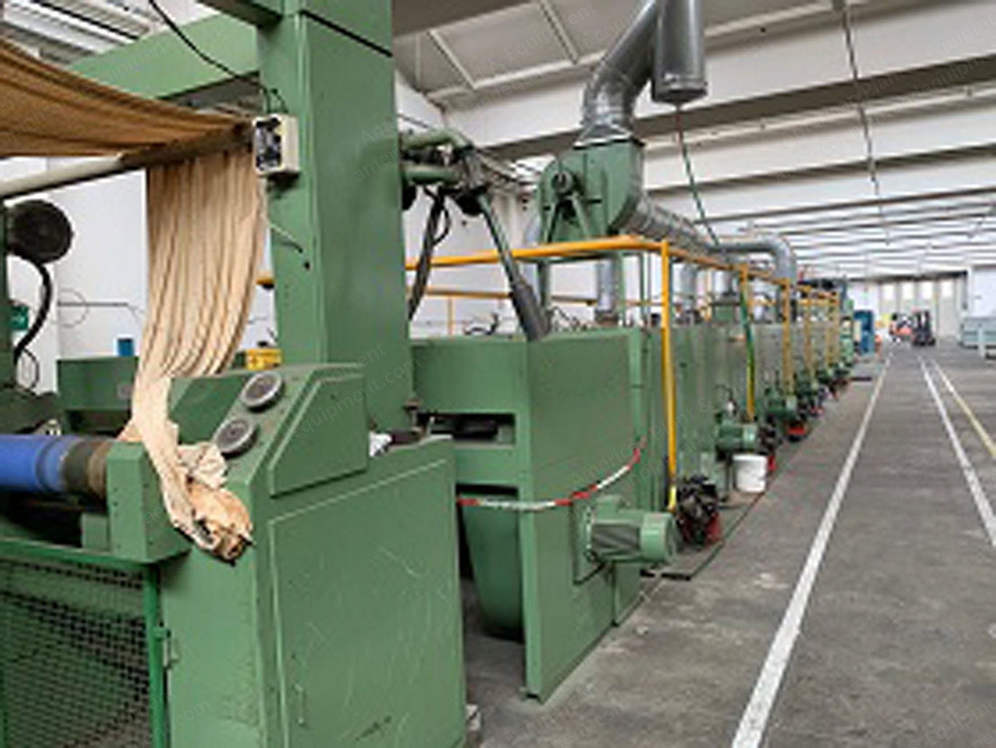 Bruckner, Stenter, 1993, 6 Chambers, Gas Heated, 2200mm Working Width, with Bianco Weft Straightener
